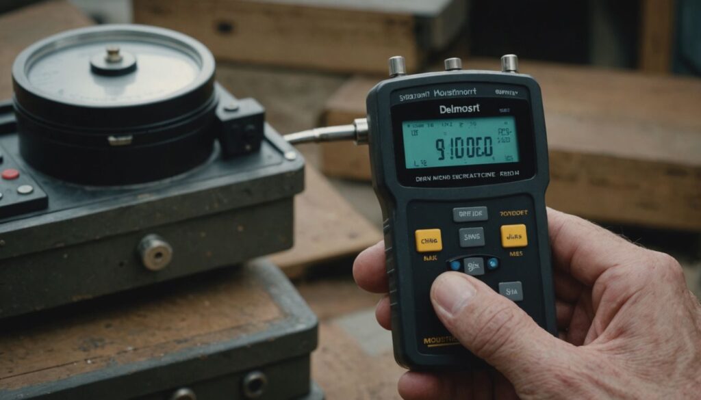 Using Delmhorst BD10 Moisture Meter for restoration work